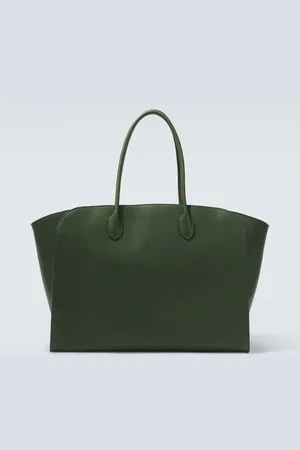 The Row Marlo leather tote bag