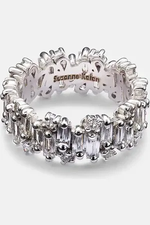 Suzanne Kalan Shimmer Audrey 18kt white gold ring