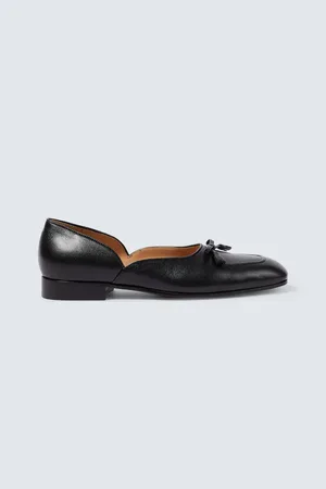 VALENTINO GARAVANI Valet Du Roi leather flats