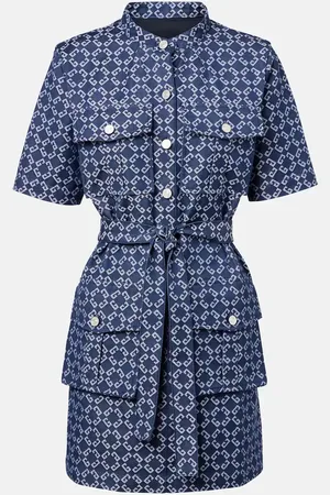 Givenchy Monogram 72 denim minidress