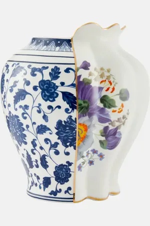 SELETTI Hybrid Melania porcelain vase