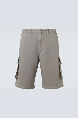 OUR LEGACY Mount cotton and hemp canvas cargo shorts