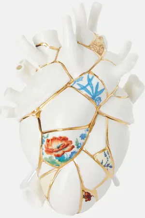 SELETTI Kintsugi Love In Bloom vase by Marcantonio Raimondi Malerba