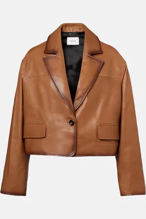 Dorothee Schumacher Cropped leather jacket