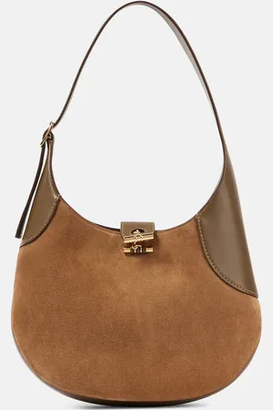 Loro Piana Bobbin Medium leather shoulder bag