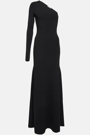 Victoria Beckham Knitted one-shoulder maxi dress