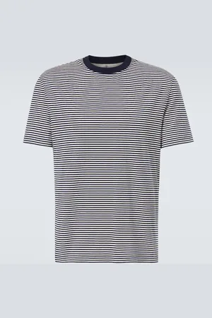 Brunello Cucinelli Striped cotton jersey T-shirt