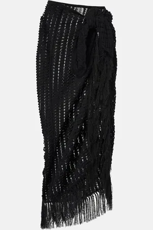 Simkhai Thyri fringed beach cover-up