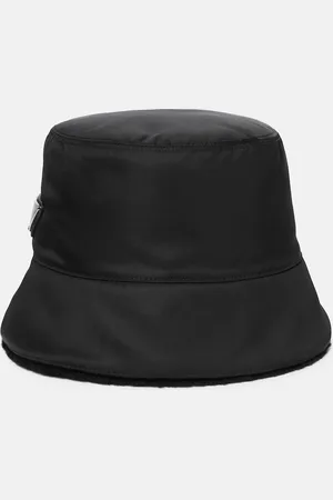 Prada Re-Nylon shearling-lined bucket hat