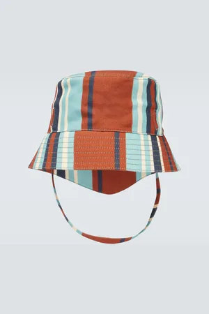 Prada Striped cotton bucket hat