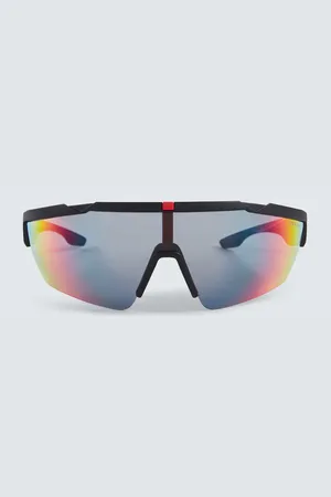 Prada Linea Rossa rectangular sunglasses