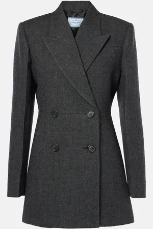 Prada Double-breasted wool blazer