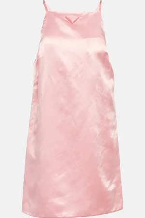 Prada Cupro-blend minidress