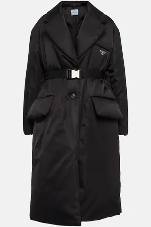 Prada Re-Nylon belted puffer coat