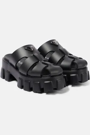 Prada Monolith platform fisherman sandals