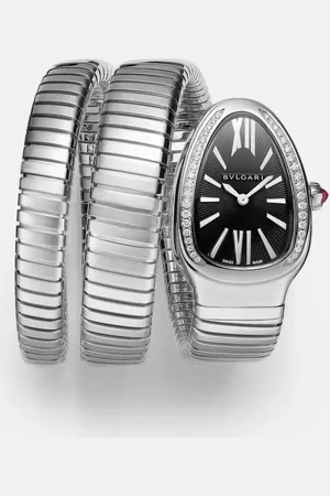 Bvlgari Serpenti Tubogas watch with diamonds