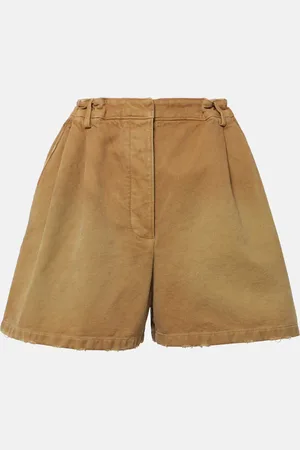 Prada Cotton canvas shorts