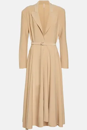 Norma Kamali Belted midi dress