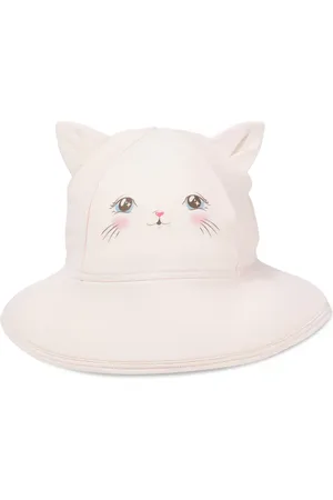 Konges Sløjd Konges SlÃ¸jd Kitty Cat bow-detail sunhat
