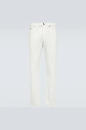 Brunello Cucinelli Mid-rise slim jeans