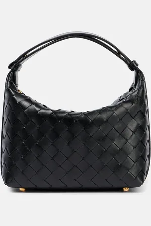 Bottega Veneta Wallace Mini Intrecciato leather shoulder bag