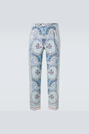 Etro Paisley straight pants