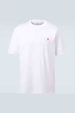 Brunello Cucinelli Logo cotton jersey T-shirt