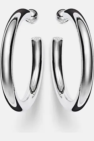 Sophie Buhai Everyday Medium sterling hoop earrings