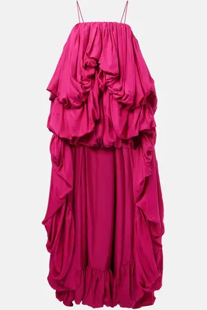 Chloé ChloÃ© Gathered silk pongee romper