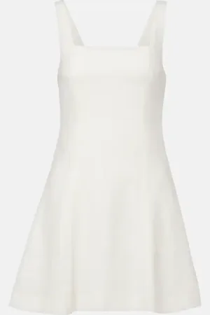 FAITHFULL THE BRAND Felice linen minidress