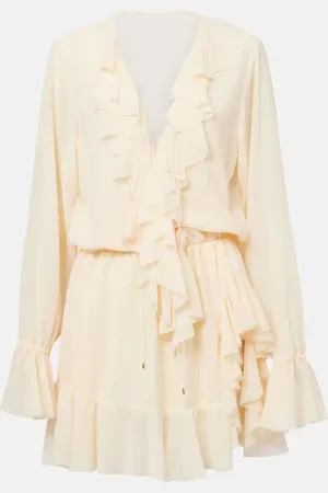 Bananhot Bellen ruffled minidress