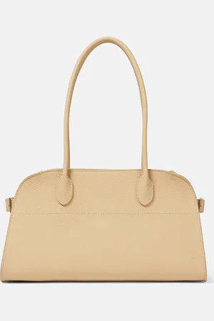The Row Margaux 12 leather shoulder bag