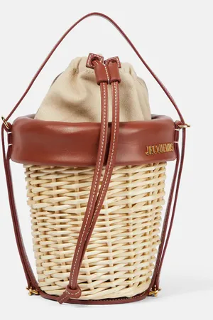 Jacquemus Le Panier Seau woven bucket bag