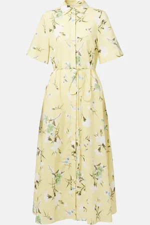 Erdem Floral cotton shirt dress