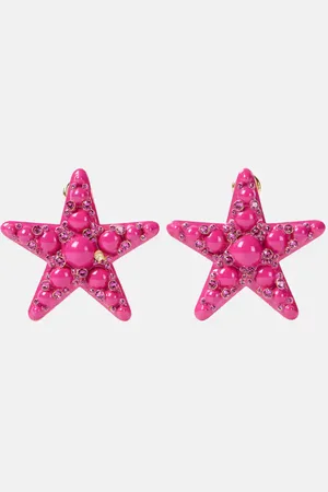 VALENTINO Starfish embellished earrings