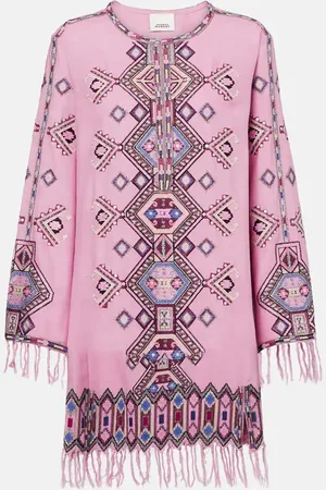 Isabel Marant Zayana sequined silk minidress