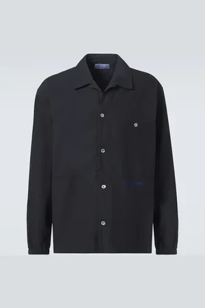 Stone Island Marina cotton canvas overshirt