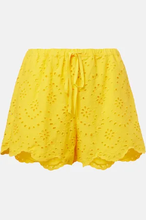 POUPETTE ST BARTH Broderie anglaise cotton shorts