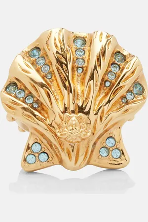 VERSACE La Medusa embellished ring