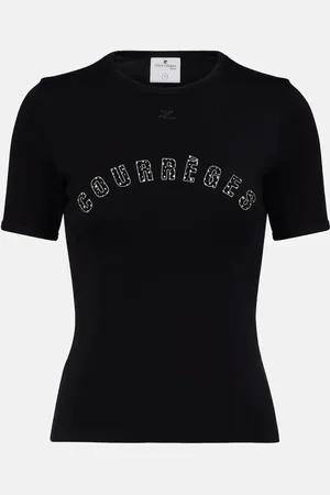 Courrèges CourrÃ¨ges Medusa printed cotton T-shirt