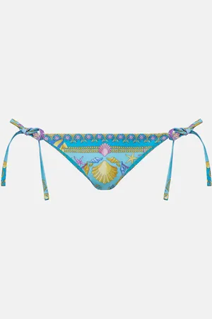 VERSACE Printed bikini bottoms