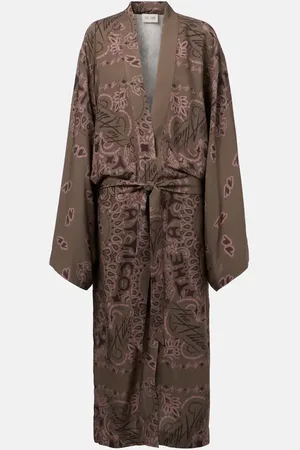 The Attico Bandana muslin kaftan