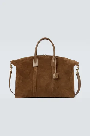 Saint Laurent Giant suede duffel bag