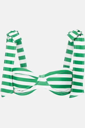 SAME Lady striped bikini top