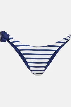 SAME Rose 90s floral-appliquÃ© bikini bottoms