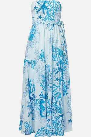 POUPETTE ST BARTH Thelma printed cotton maxi dress
