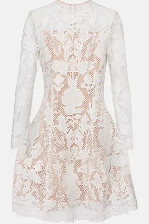 Oscar de la Renta Lace guipure minidress