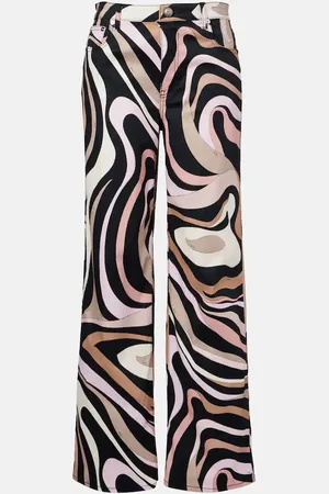 Puccini Marmo cotton-blend straight pants