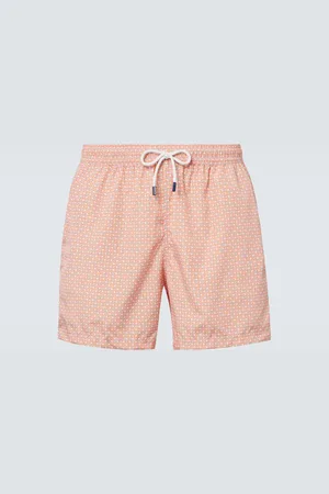 FEDELI Madeira printed swim trunks