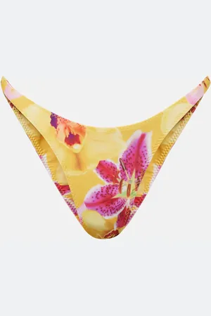 SAME 90s floral bikini bottoms